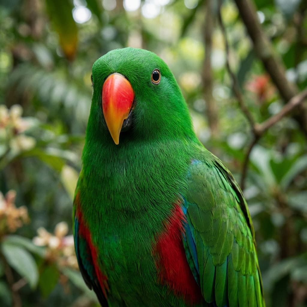 Eclectus parrot species profile image
