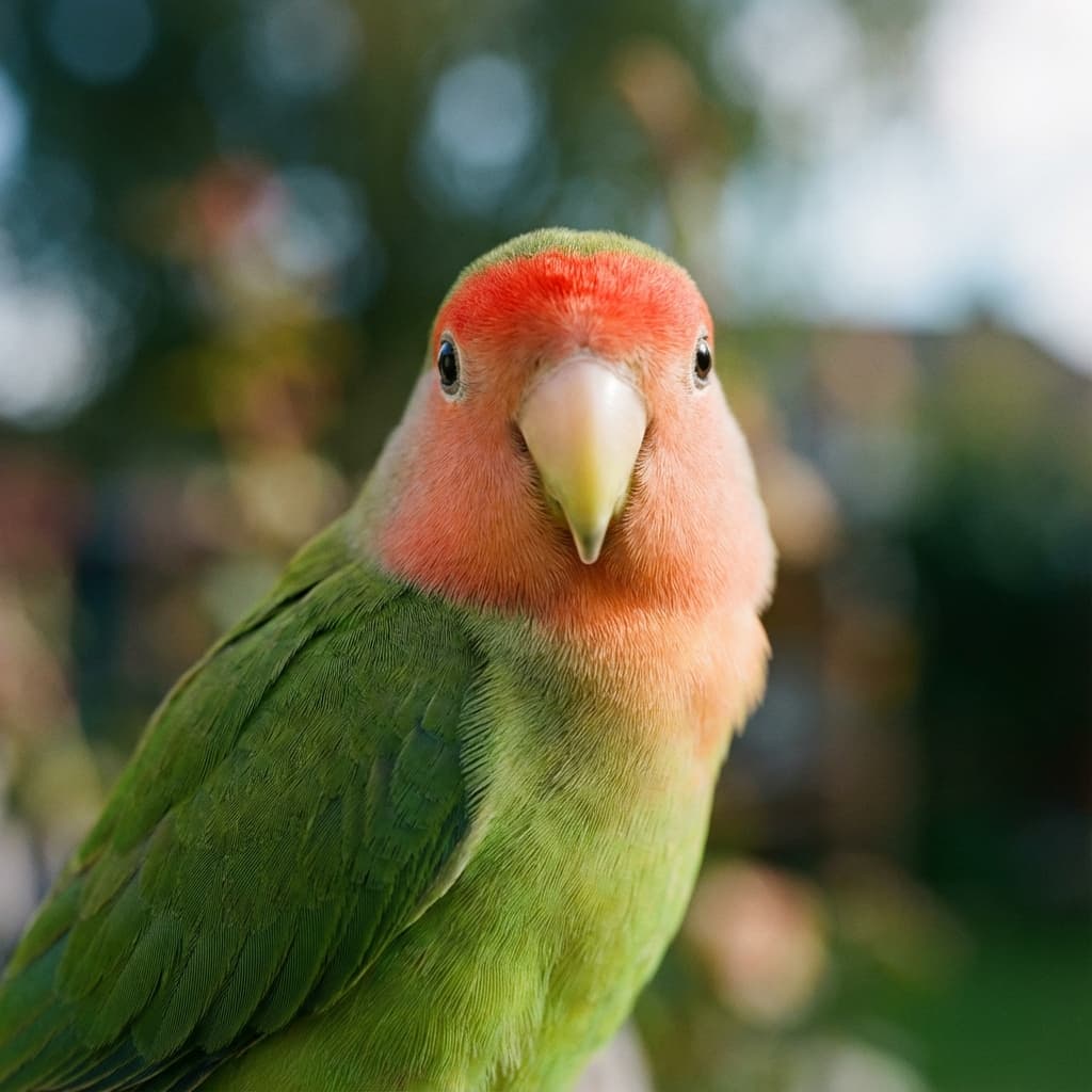 Lovebird parrot species profile image