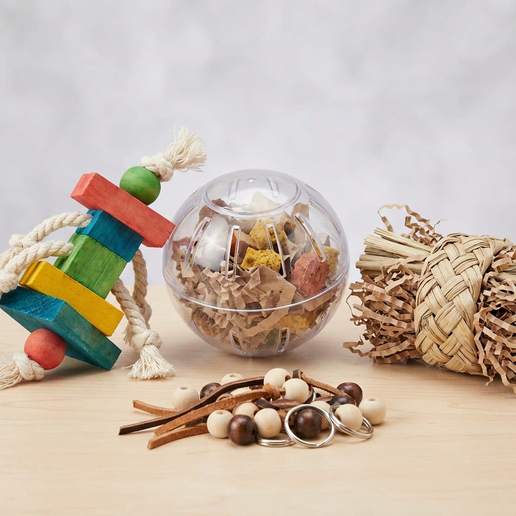 Parrot Toys category image for parrot products