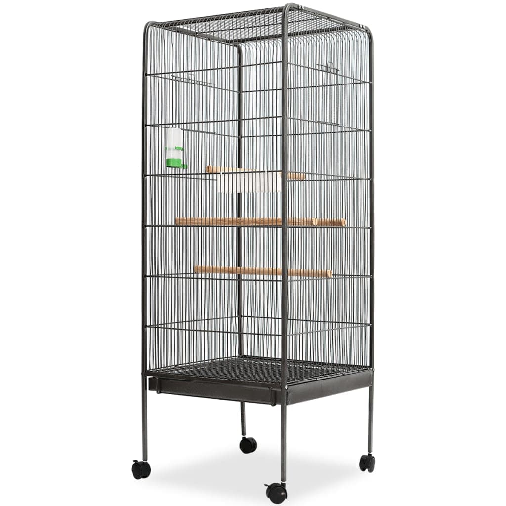54 x 54 x 146 cm Rolling Bird Cage