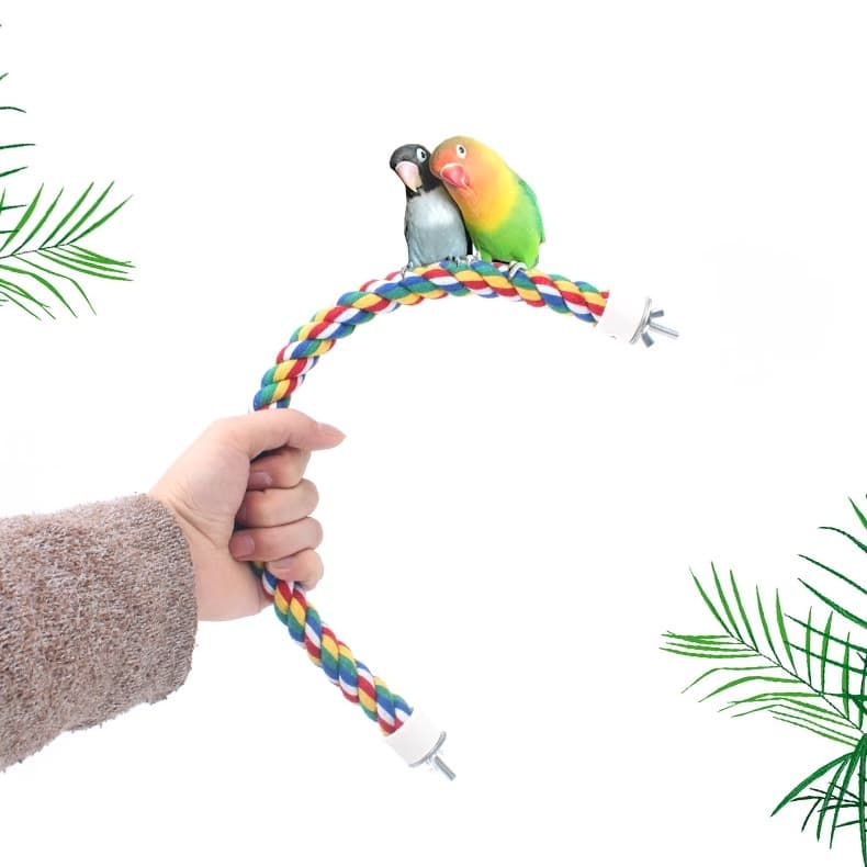 Cage Climbing Rope Ladder for Small and Medium Parrots